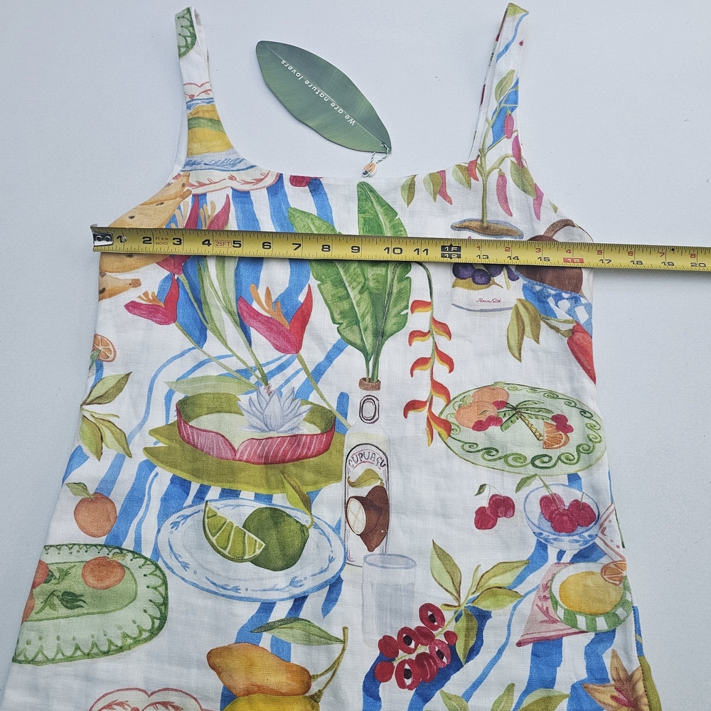 FARM Rio Table Linen Mini Dress - Picture 10 of 10